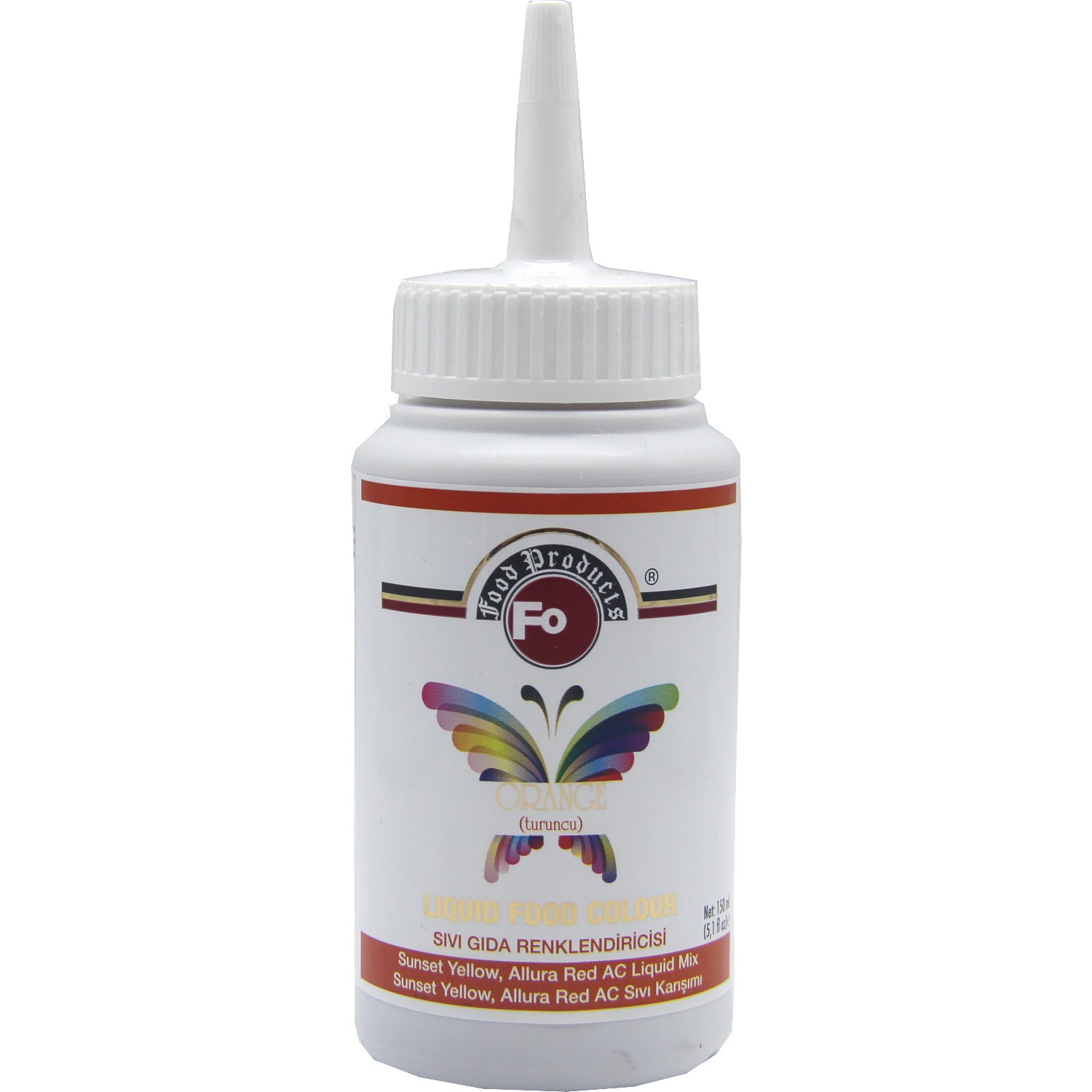 FO  SIVI GIDA BOYASI 160ml TURUNCU