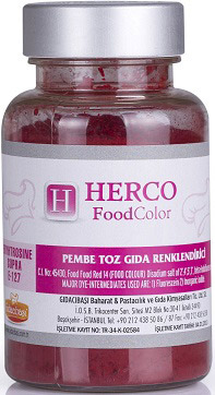 GIDA BOYASI SU BAZLI PEMBE 75gr HERCO