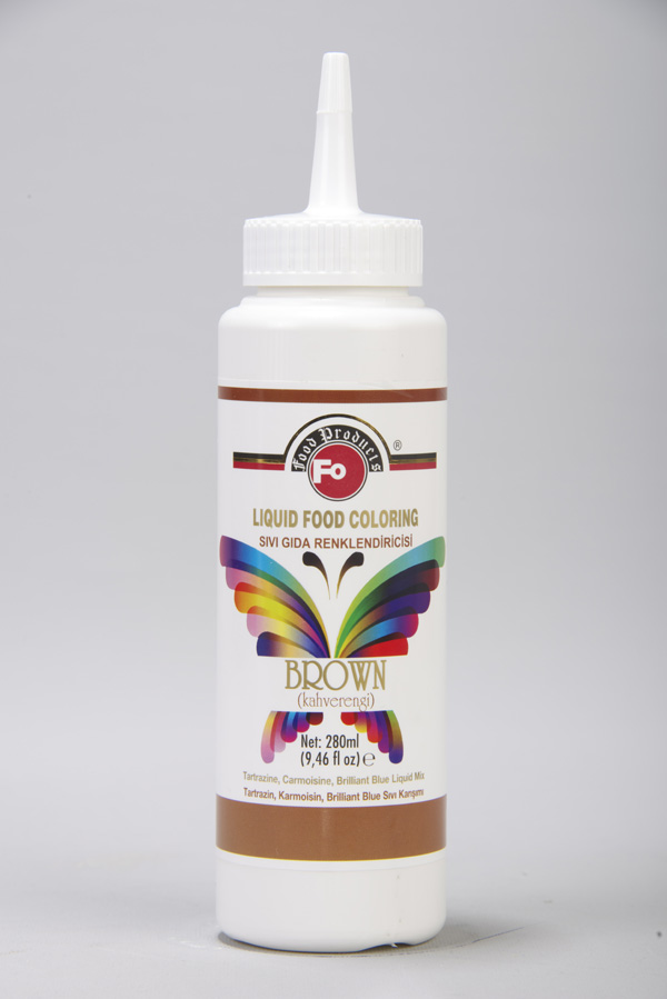 FO  SIVI GIDA BOYASI 280ml KAHVERENGİ