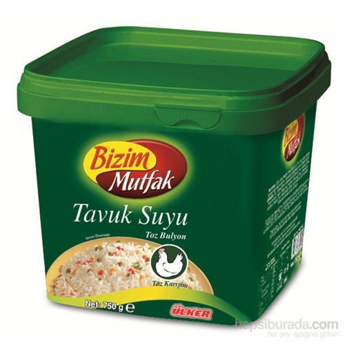 BİZİM MUTFAK TAVUK BULYON 750 GR*8AD KOLI