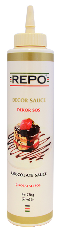 REPO DEKOR TOPİNG SOS BİTTER ÇİKOLATA 750gr*12 