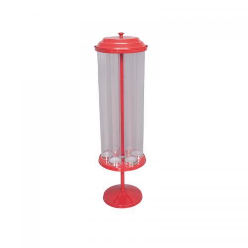 KÜLAHLIK 4 LÜ KIRMIZI