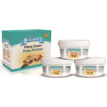 VİZYON DOLGU KREMA KARAMELLİ 6KG