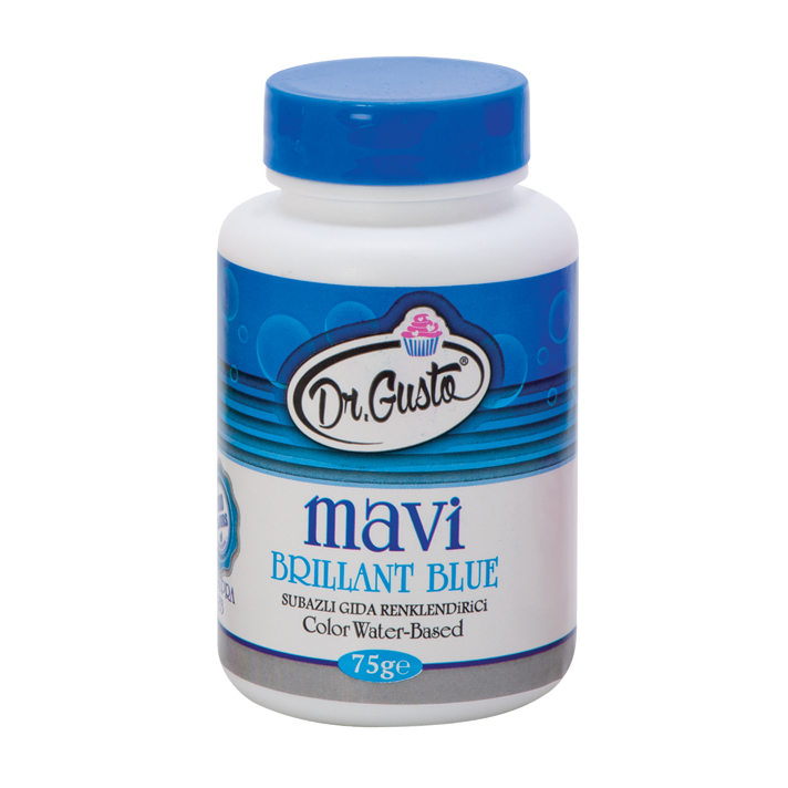 GIDA BOYASI SU BAZLI MAVİ 75gr GUSTO