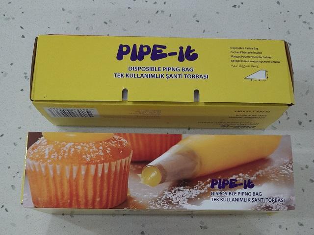 KREMA TORBASI TEK KULLANIMLIK PIPE-IT 26*50 72 Lİ