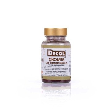 GIDA BOYASI TOZ KAHVERENGİ YAĞ BAZLI DECOL 25gr