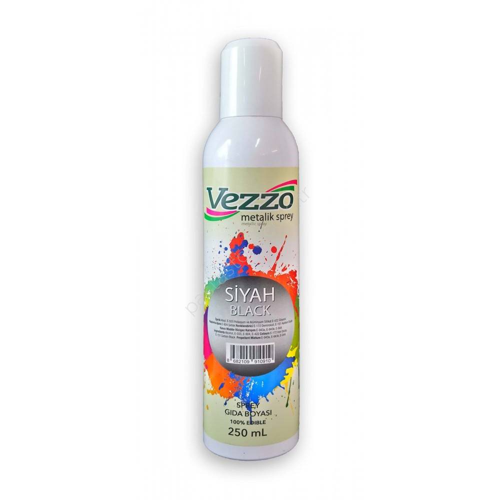 SPREY BOYA SİYAH 250ML VEZZO