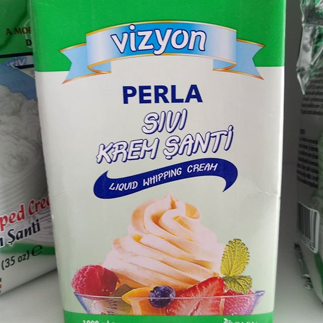 VİZYON PERLA SIVI KREM ŞANTİ 1Kg*12Adet