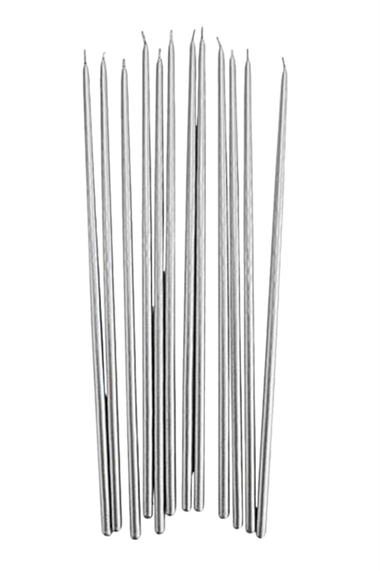 MUM GÜMÜŞ 20cm 6 LI