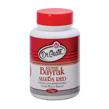 GIDA BOYASI SU BAZLI KIRMIZI 75GR GUSTO