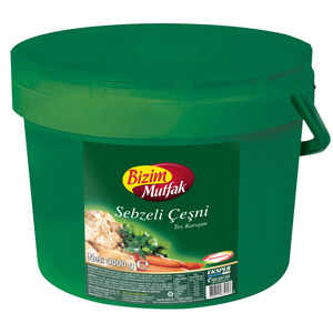 BİZİM MUTFAK SEBZELİ ÇEŞNİ 5 KG*2AD KOLI