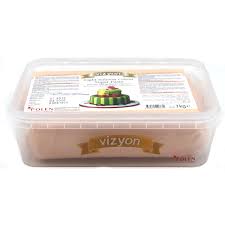 VİZYON ŞEKER HAMURU TURUNCU 1kg*16ad