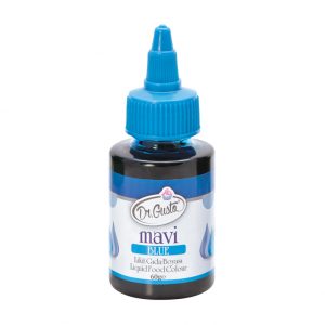 SIVI GIDA BOYASI LİKİT MAVİ 60 GR GUSTO