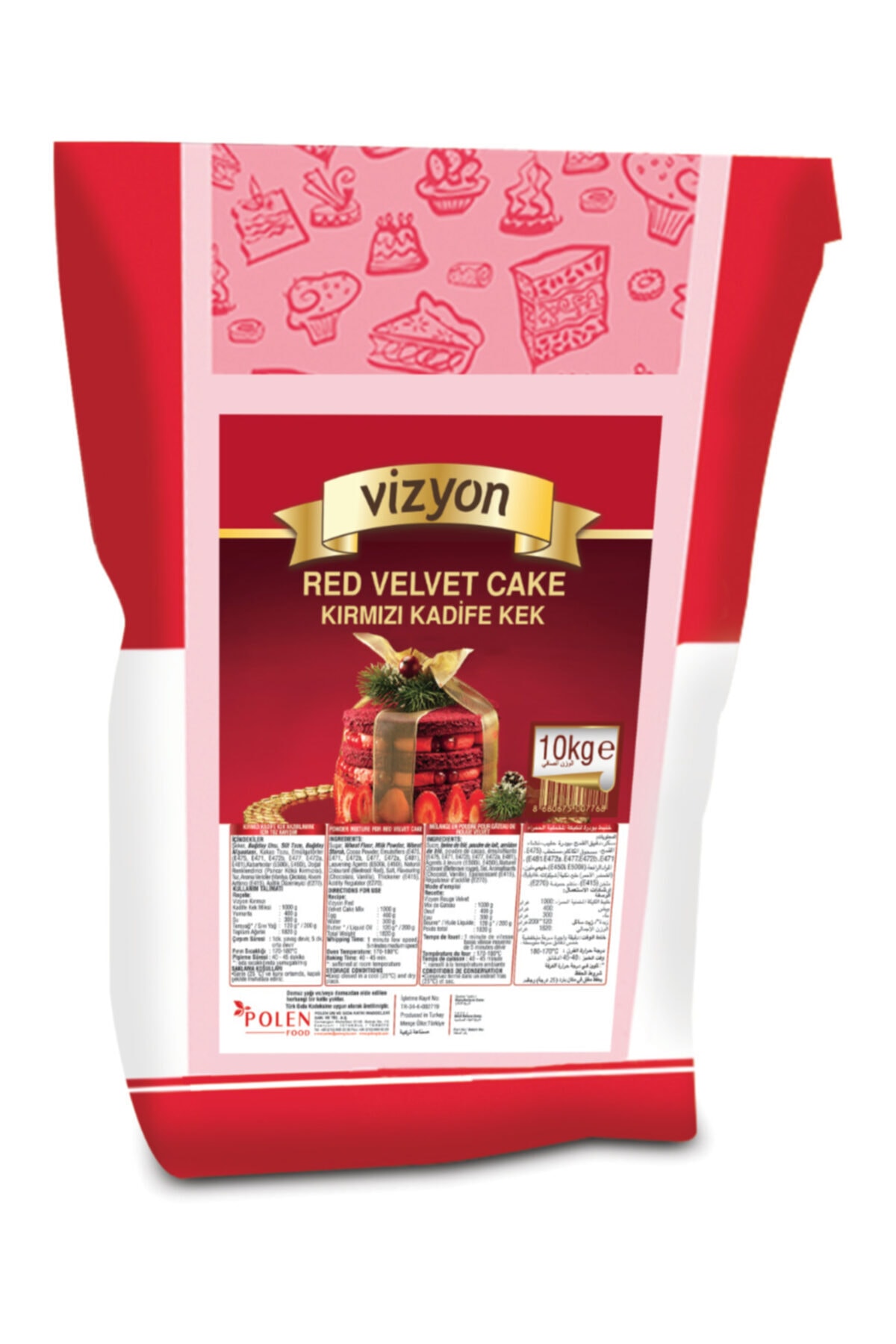 VİZYON EASY KEK MİKSİ RED VELVET 10kg